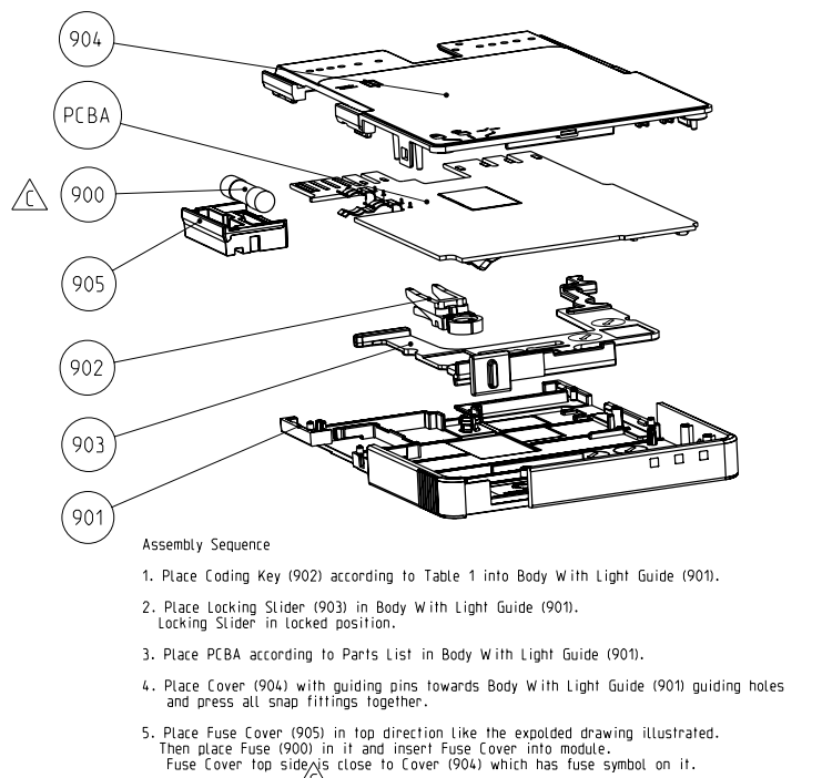 assembly drawing