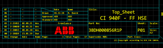 Schematics boarder for Avnet
